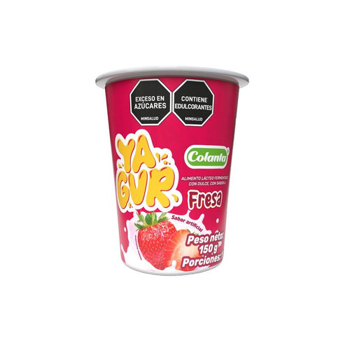YAGUR COLANTA 150ML FRESA VASO